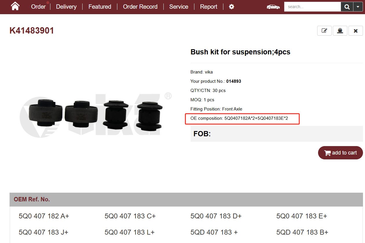 vika DPA online ordering platform data has been fully upgraded! vika DPA online ordering platform data has been fully upgraded!