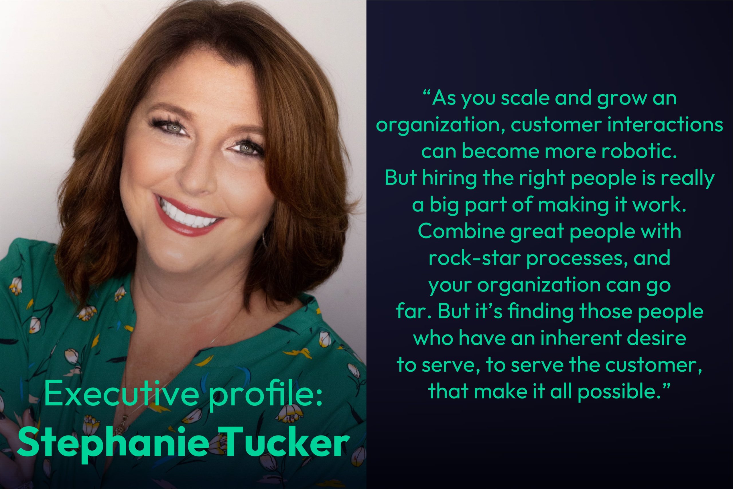 Hapana executive profile of Stephanie Tucker