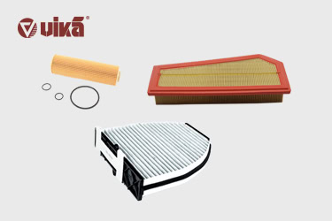Where is the Benz filter kit located on a car?