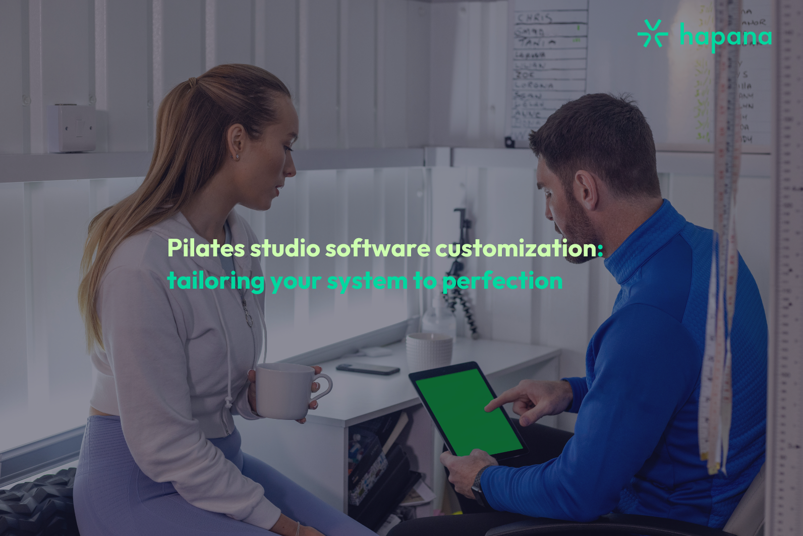 Pilates studio software customization