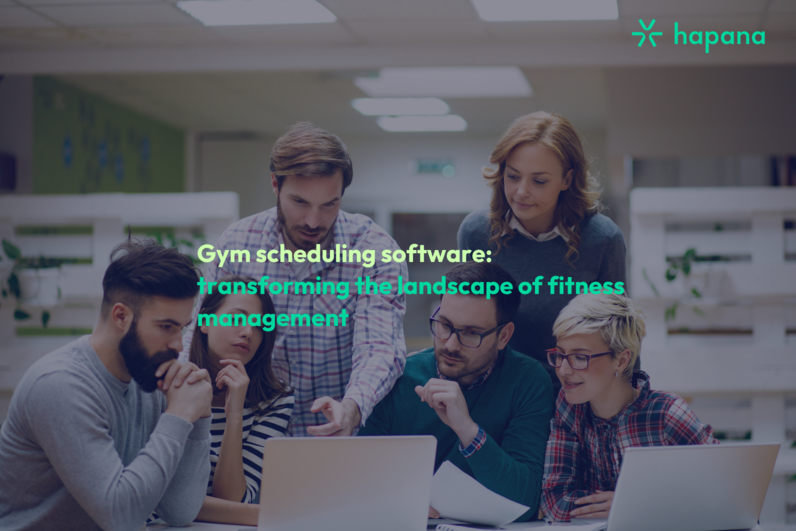 Gym scheduling software