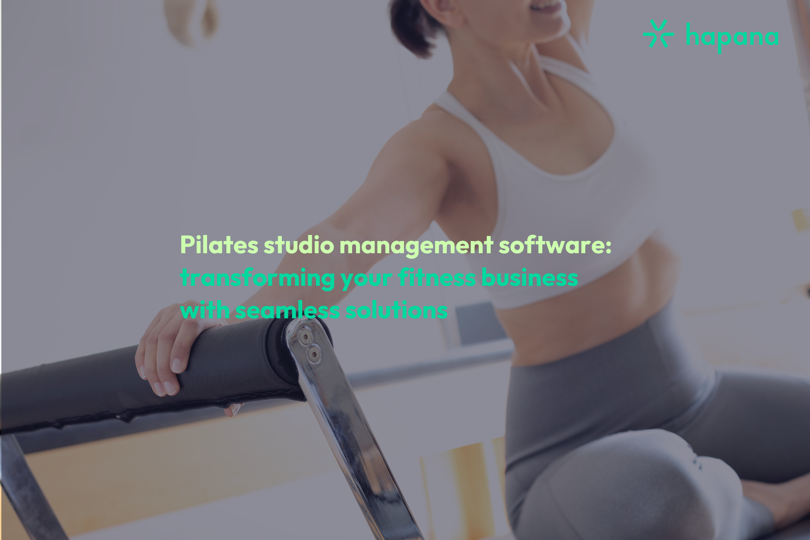 Pilates studio management software